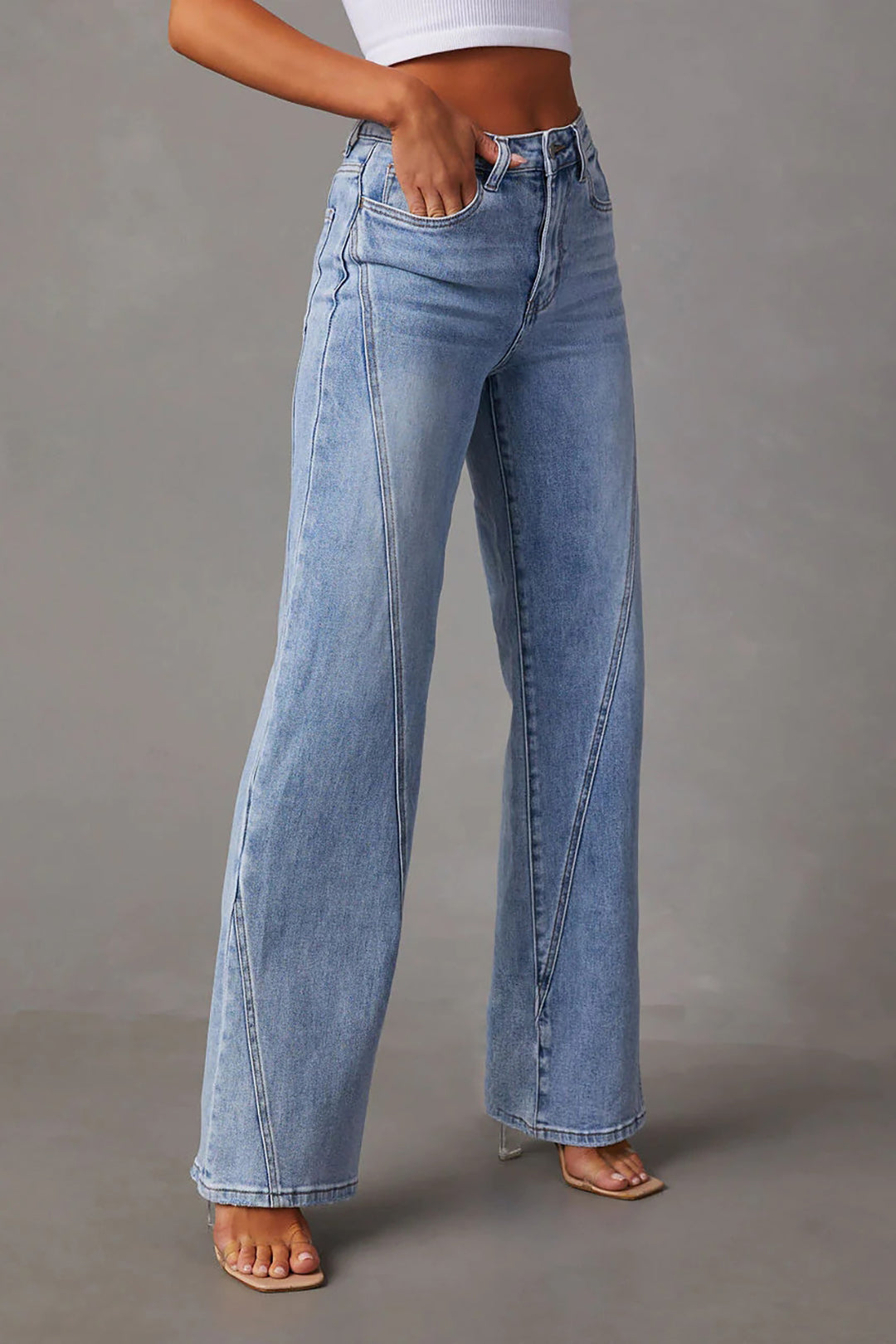 Urban Chic Faded Jeans