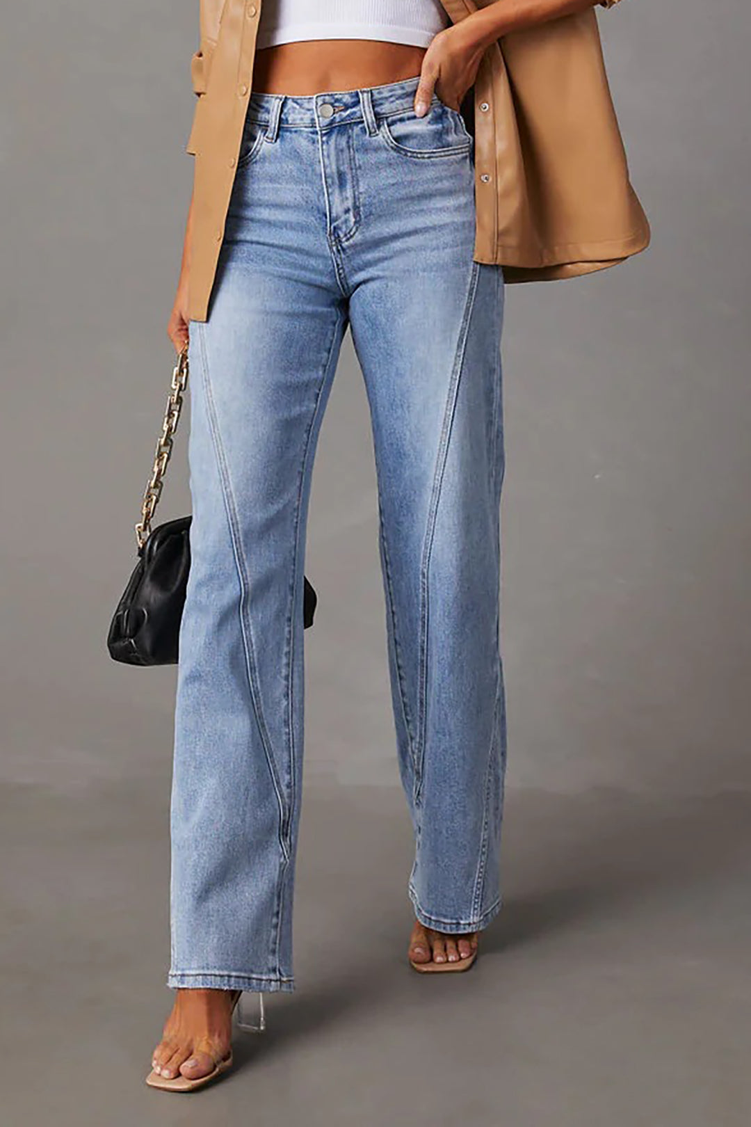 Urban Chic Faded Jeans