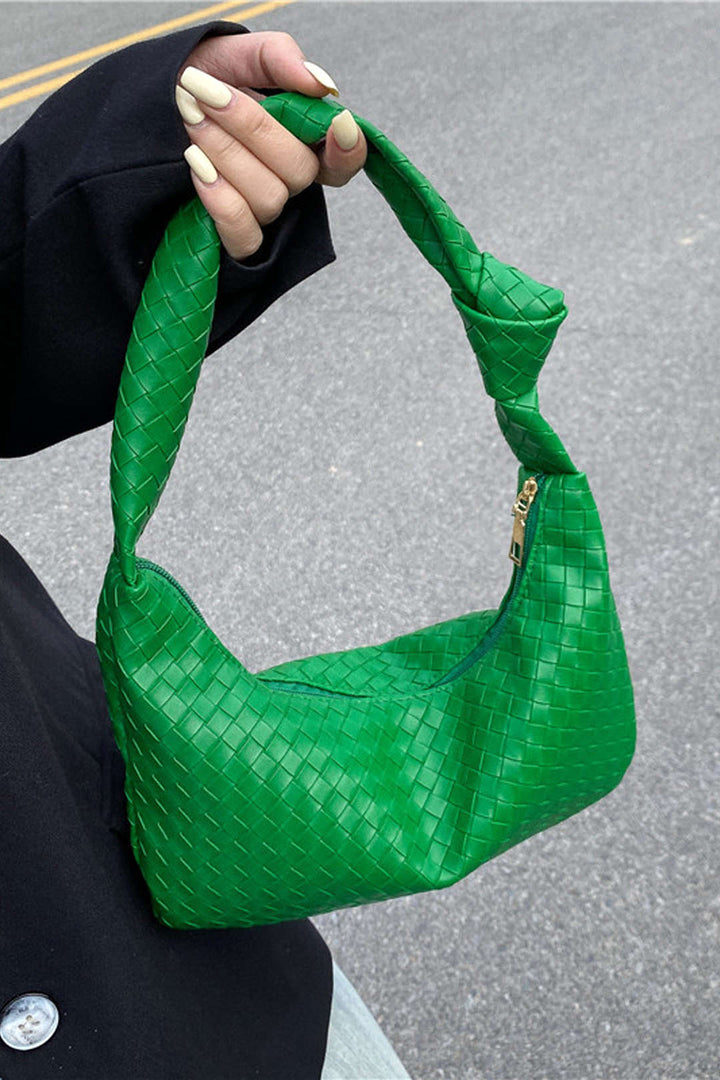 Chic Weave Knot Elegance Bag