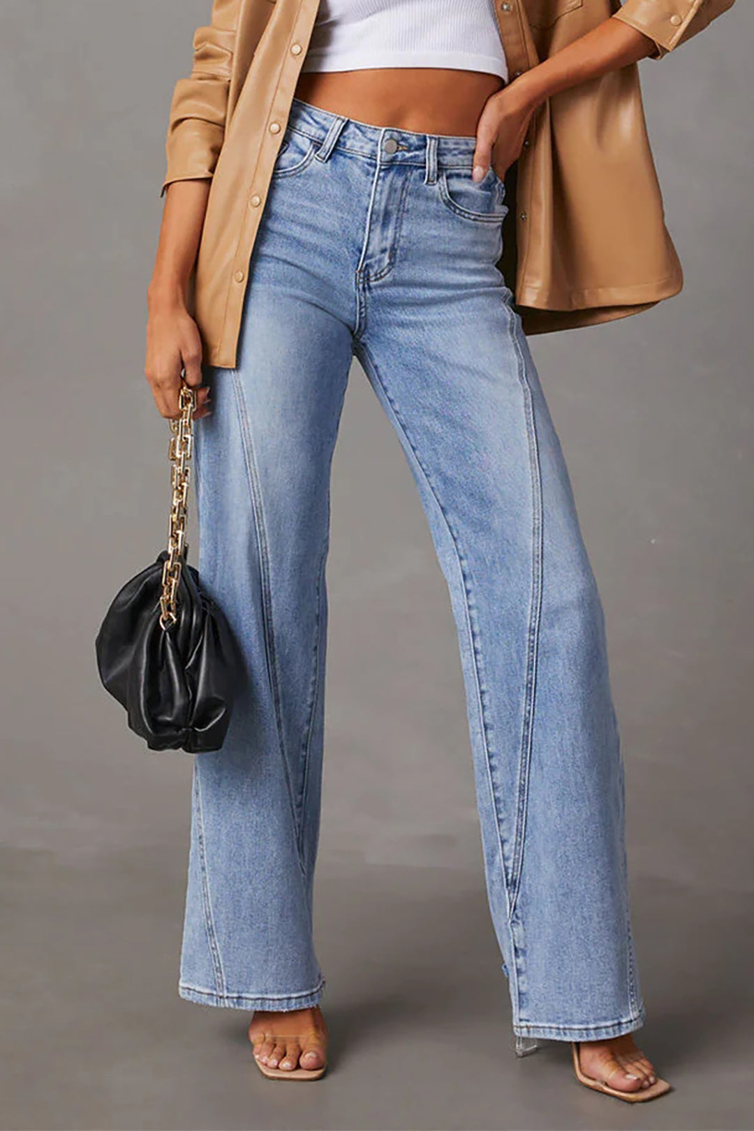 Urban Chic Faded Jeans