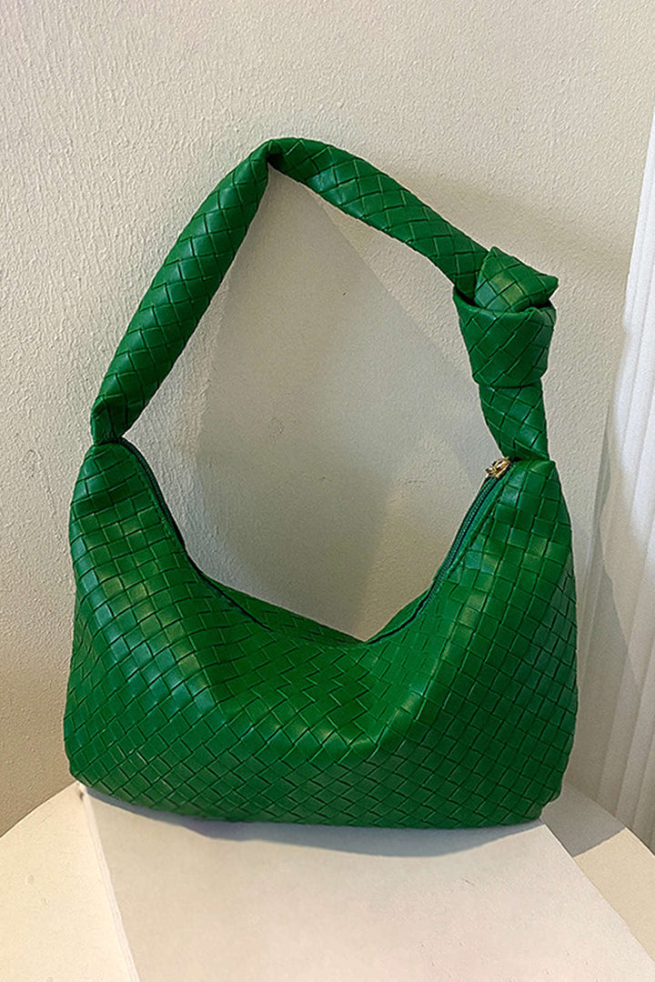 Chic Weave Knot Elegance Bag